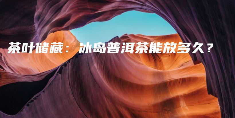 茶叶储藏：冰岛普洱茶能放多久？插图