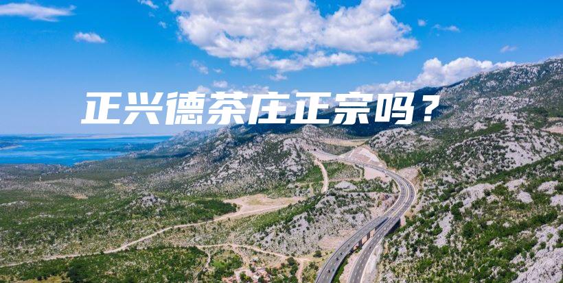 正兴德茶庄正宗吗？插图