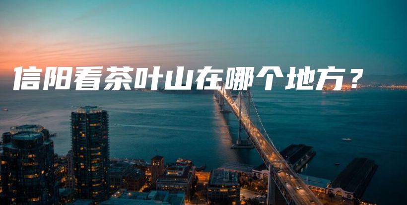 信阳看茶叶山在哪个地方？插图
