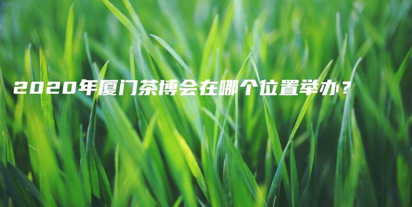 2020年厦门茶博会在哪个位置举办？插图