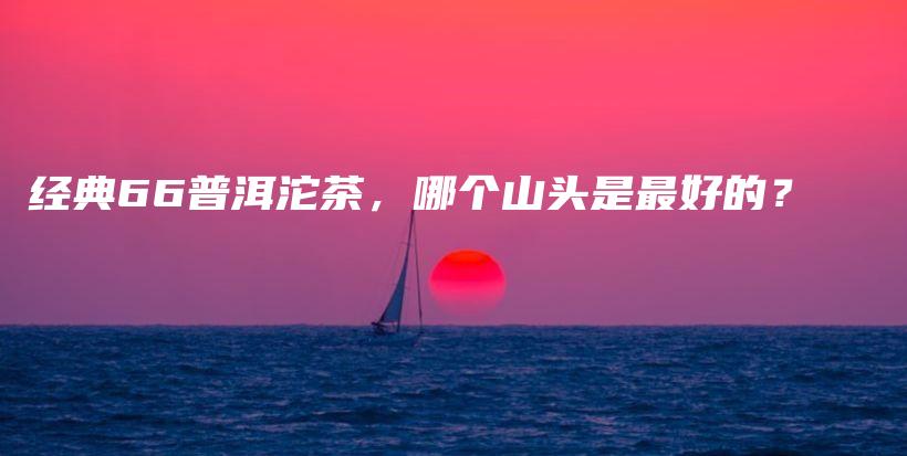 经典66普洱沱茶，哪个山头是最好的？插图