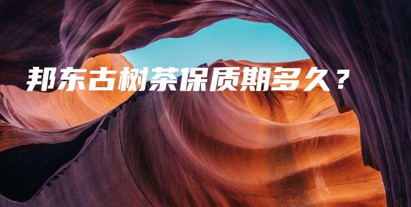 邦东古树茶保质期多久？插图