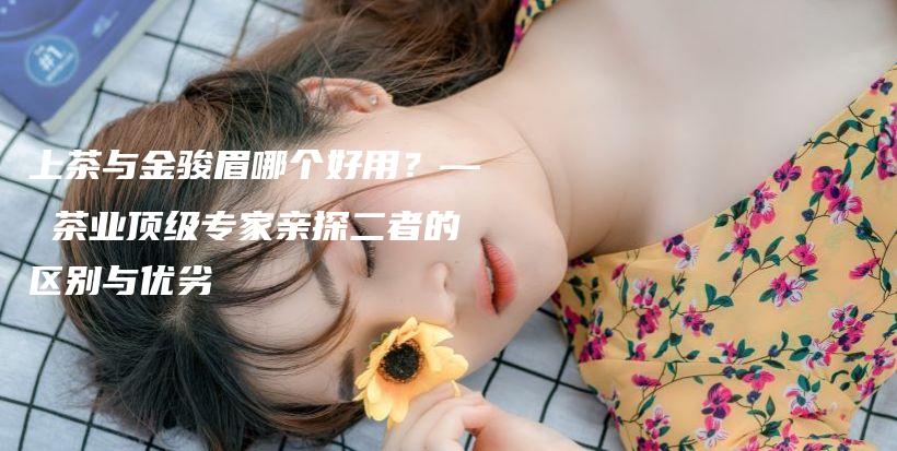 上茶与金骏眉哪个好用？— 茶业顶级专家亲探二者的区别与优劣插图