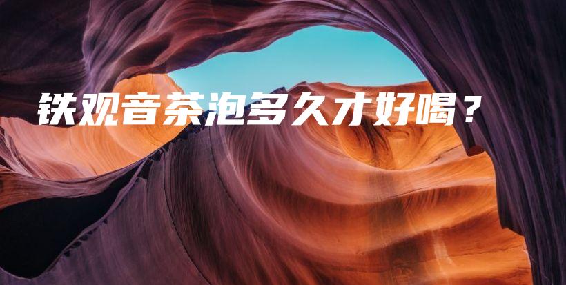 铁观音茶泡多久才好喝?插图 铁观音茶泡多久才好喝?插图