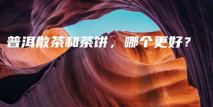 普洱散茶和茶饼，哪个更好？插图