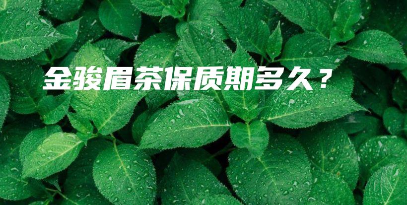 金骏眉茶保质期多久?插图 金骏眉茶保质期多久?插图