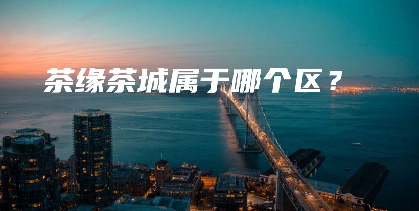 茶缘茶城属于哪个区？插图