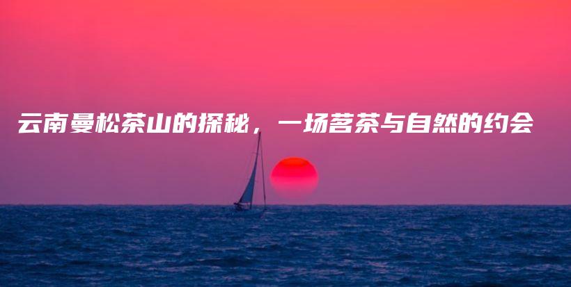 云南曼松茶山的探秘，一场茗茶与自然的约会插图