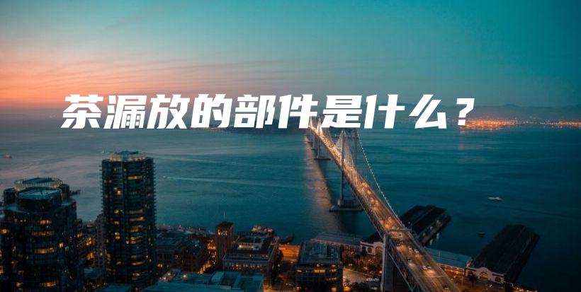 茶漏放的部件是什么？插图