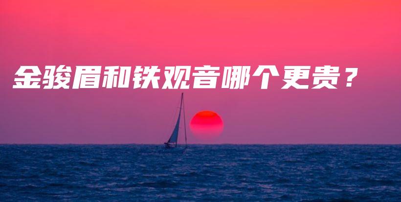 金骏眉和铁观音哪个更贵？插图