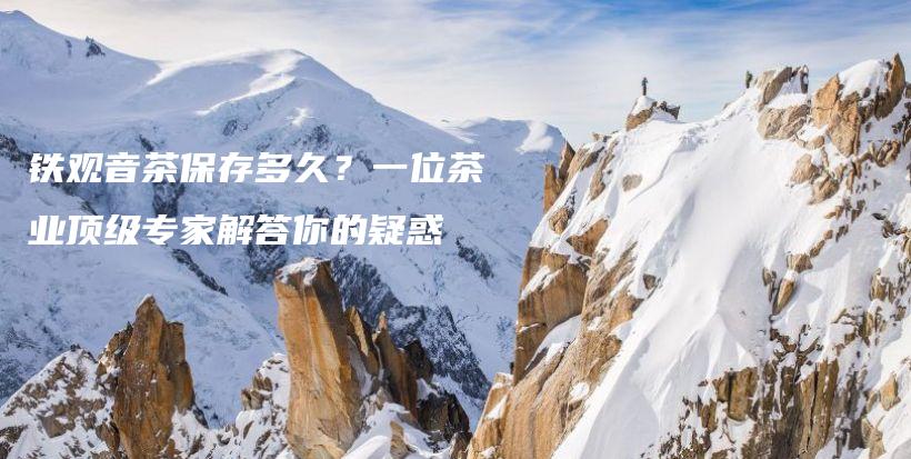 铁观音茶保存多久？一位茶业顶级专家解答你的疑惑插图