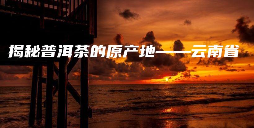 揭秘普洱茶的原产地——云南省插图