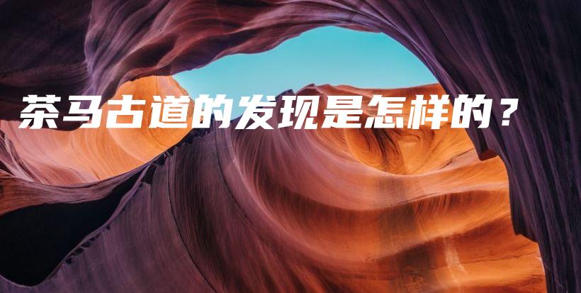 茶马古道的发现是怎样的？插图