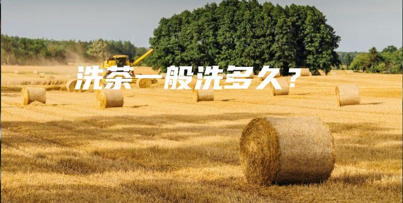 洗茶一般洗多久？插图