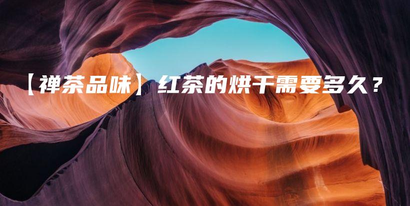 【禅茶品味】红茶的烘干需要多久？插图
