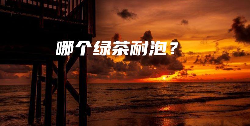 哪个绿茶耐泡？插图